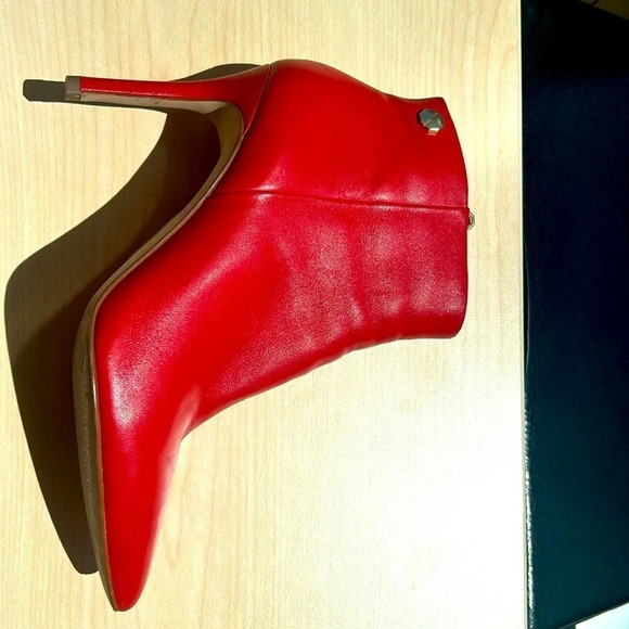 Louise et Cie unreal bright red leather boots… 10/10 size 7m OG  tag still in - Picture 9 of 11